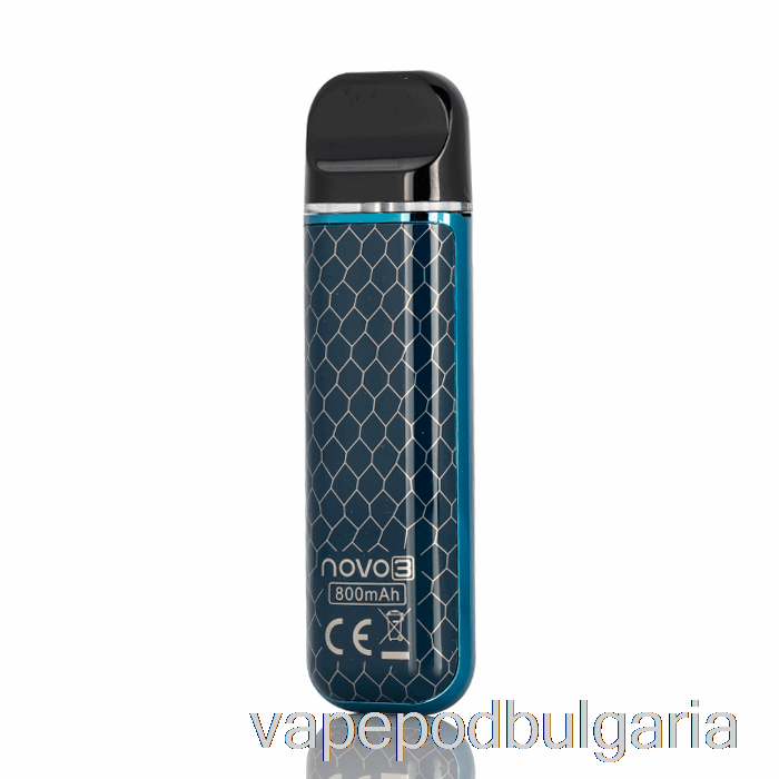 Vape 10000 Дръпки Smok Novo 3 25w Pod System Iml Blue Cobra